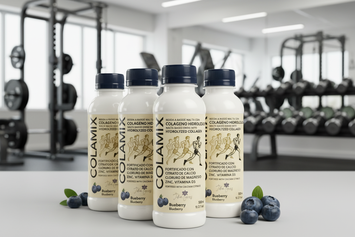 COLAMIX con fondo de gym